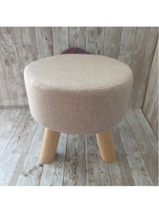 Unbranded Other - Unbranded Home Beige Round Stool small NWOT